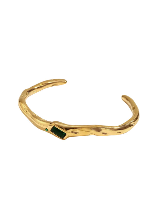 Sidney Green Cuff Bangle