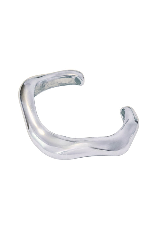 Noah Silver Wave Cuff