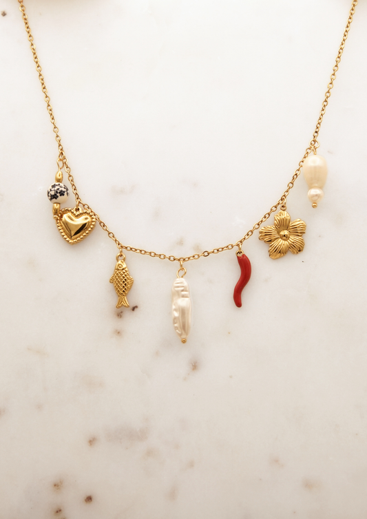 Amalfi Charm Necklace