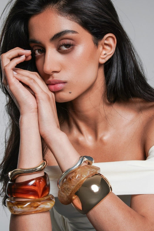 Amber Stackable Bangle