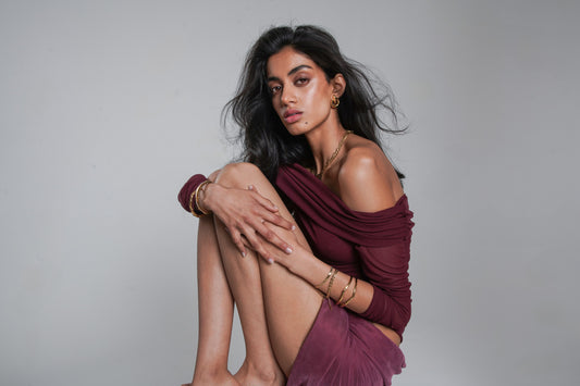 Vanessa Gold Cuff Bracelet