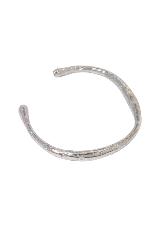 Tina Silver Cuff Bangle