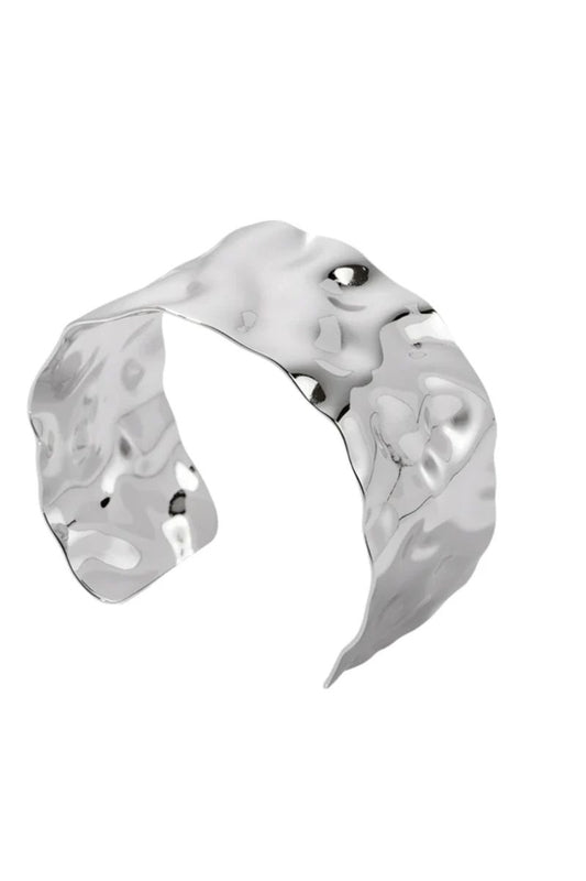 Georgie Silver Cuff Bangle