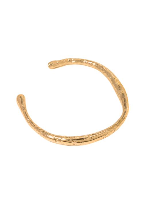 Tina Gold Cuff Bangle
