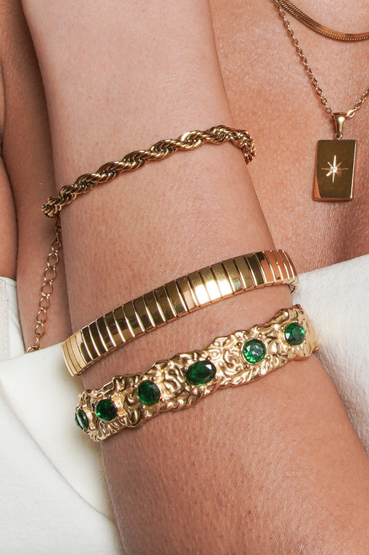 Nour Gold Cuff Bracelet