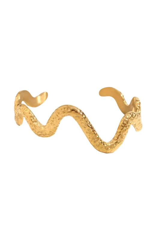 Julia Gold Cuff Bangle