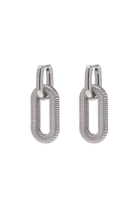 Carolina Silver Drop Earrings