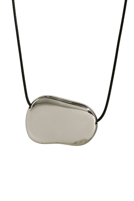 Silver Pebble Necklace