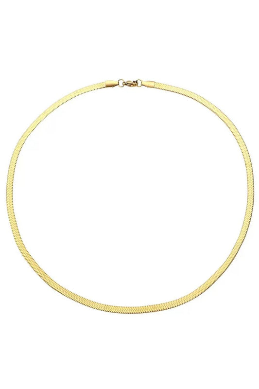 Sol Gold 45cm Snake Chain Necklace