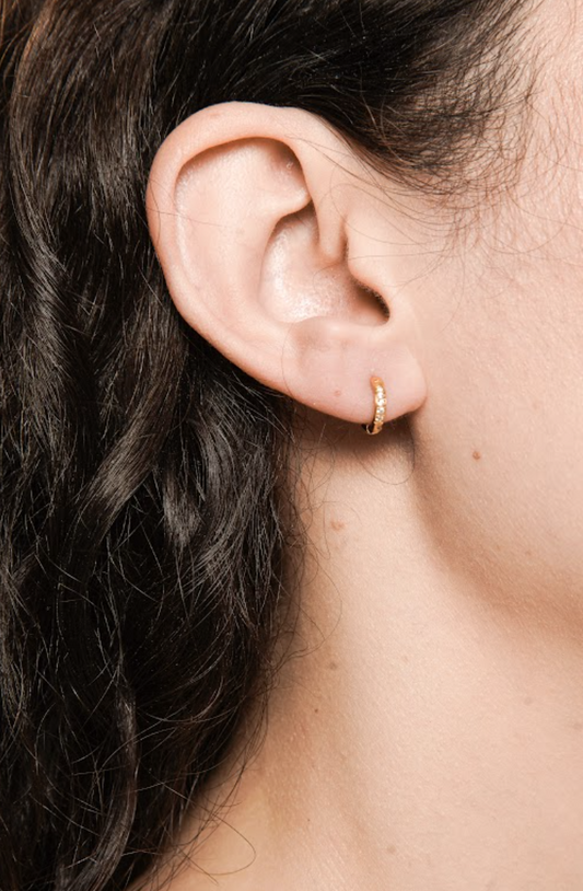 Cleo Gold Hoop Earrings