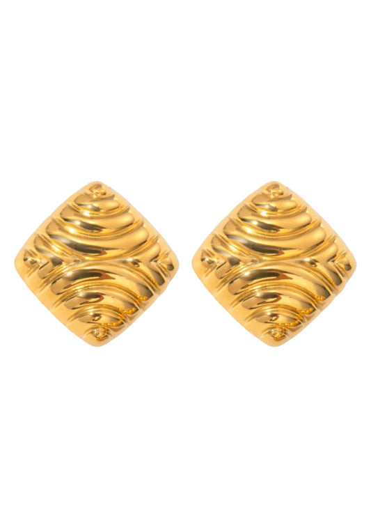 Dounnia Gold Earrings