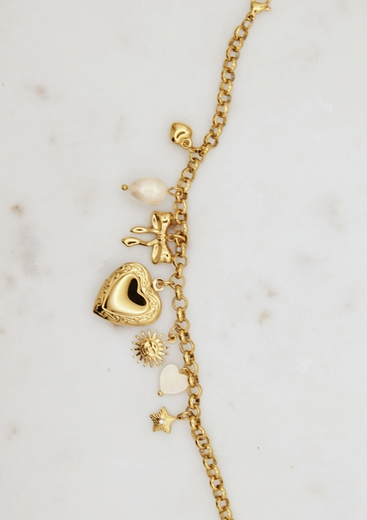 Locket Charm Bracelet