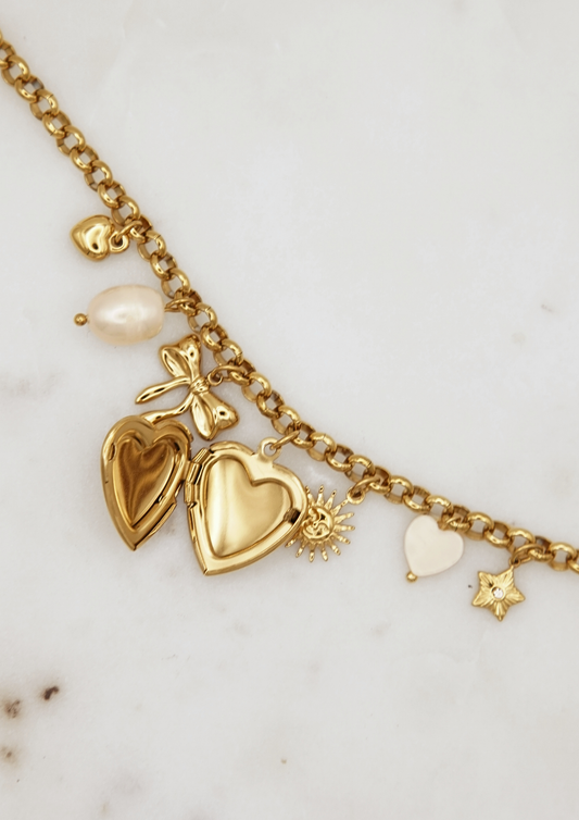 Locket Charm Bracelet