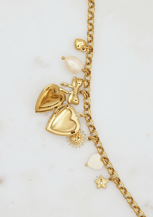 Locket Charm Bracelet