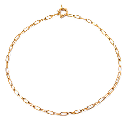 Sammy Paperclip Gold Choker
