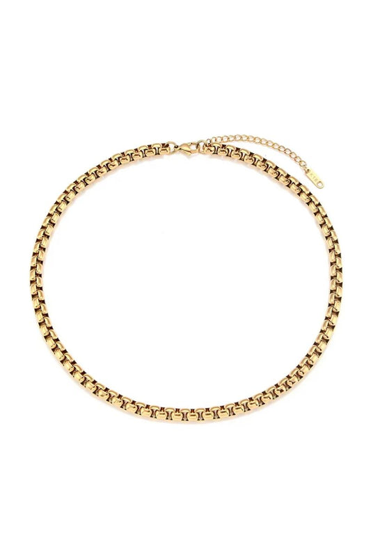 Simone Gold Chain Necklace