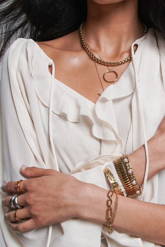 Freya Gold Chain Bracelet