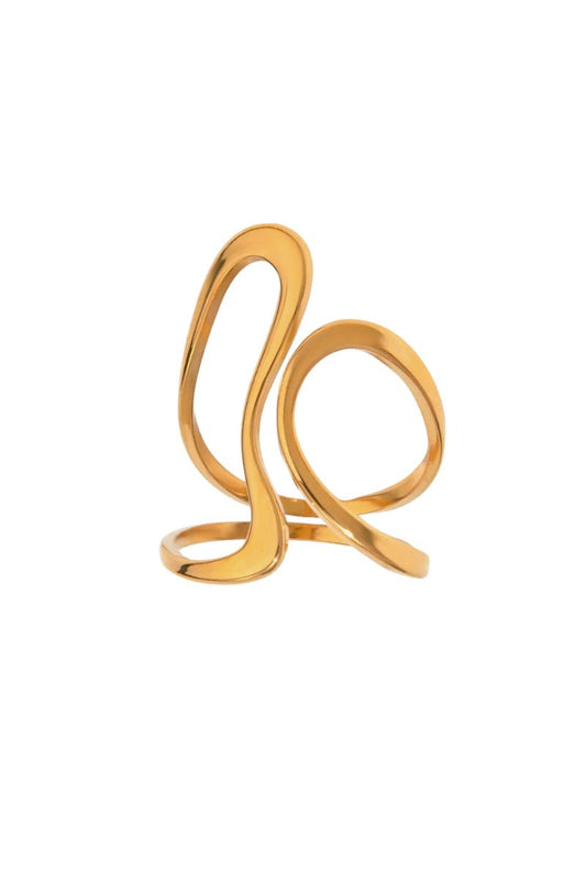 Iris Gold Ring