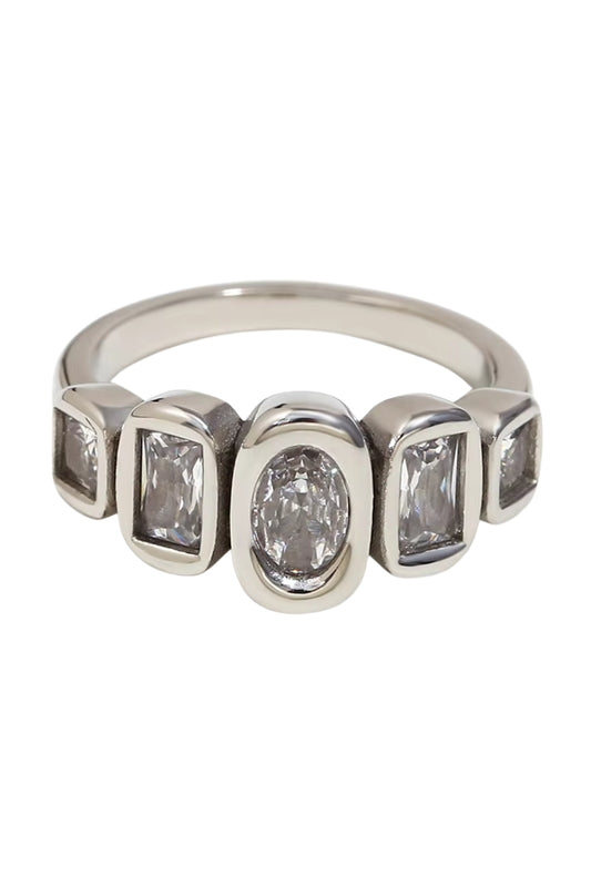 Serena Stone Silver Ring