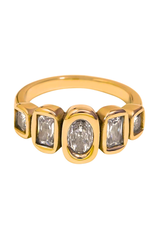 Serena Stone Gold Ring