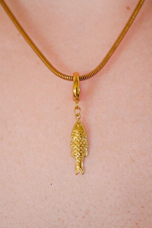 Fish Gold Charm