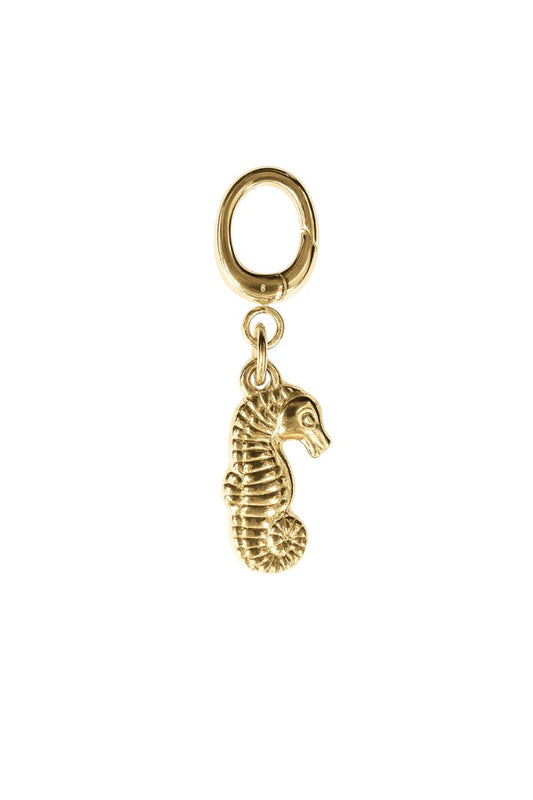 Seahorse Gold Charm