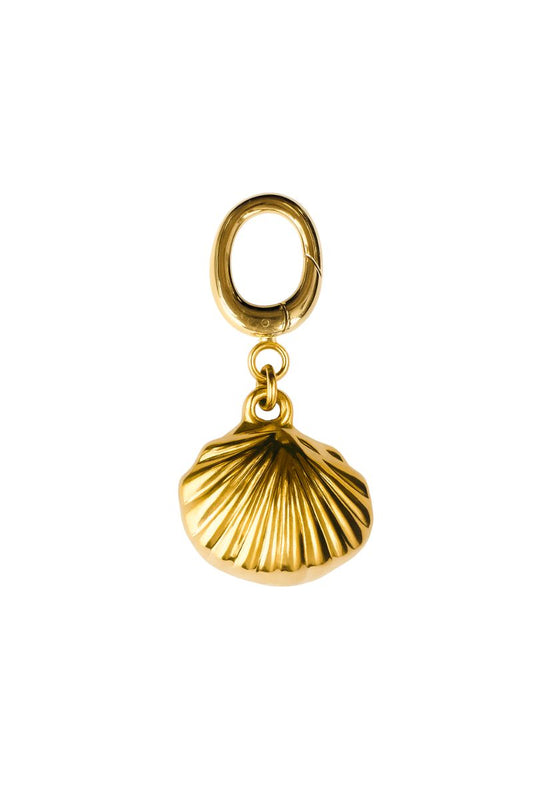 Seashell Gold Charm