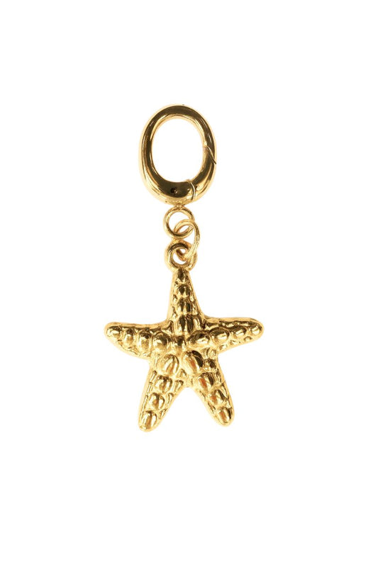 Starfish Gold Charm - Large