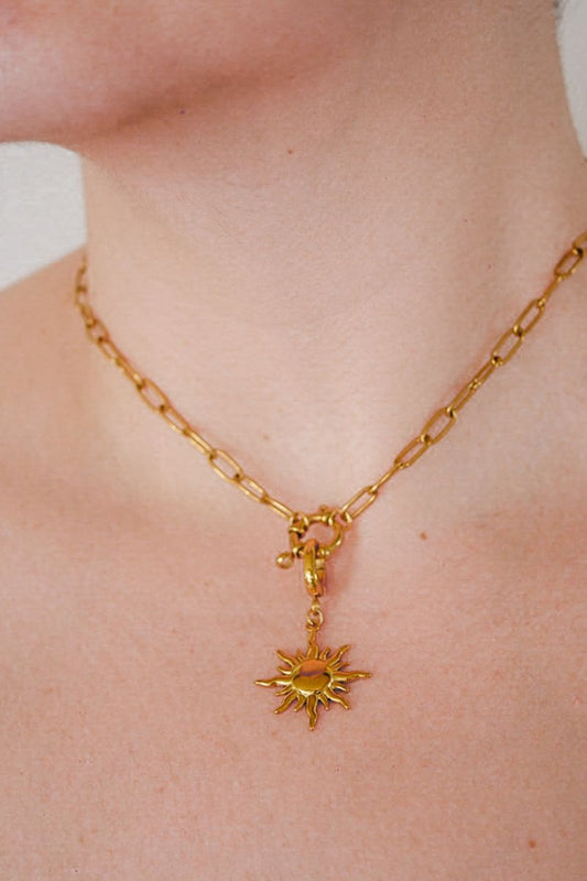 Sun Gold Charm