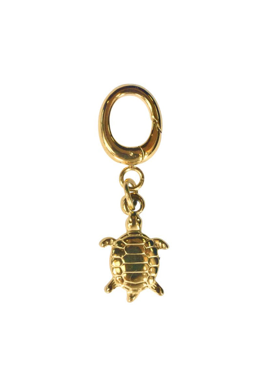 Sea Turtle Gold Charm